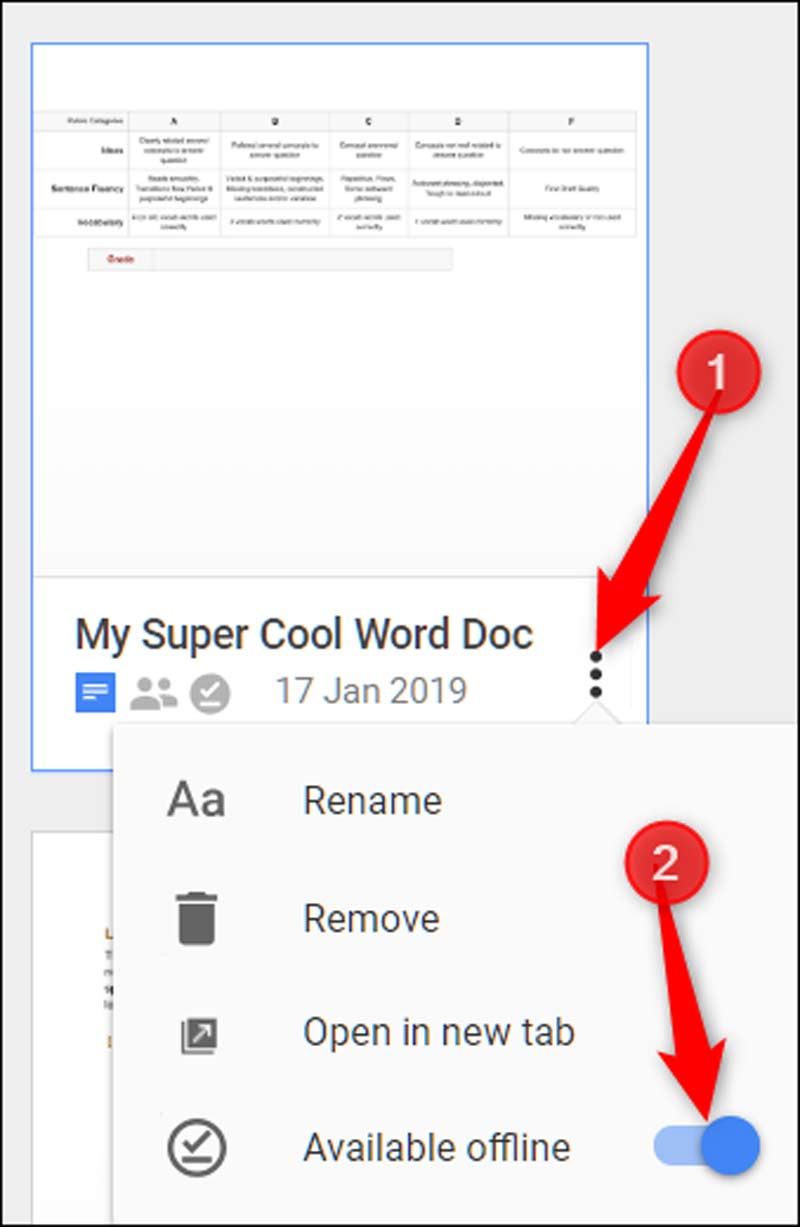 نحوهی افزودن شمارهی صفحات به یک سند- گوگل داکس