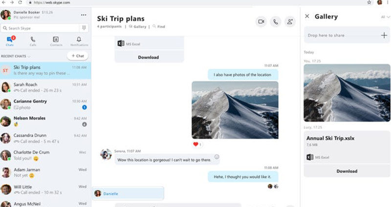 خدمات اسکایپ