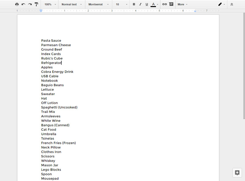 ۴. متن Unsorted خام را کپی کنید - مرتبسازی کارت ها در ترلو
