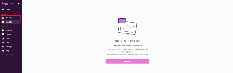 شکل ۵. گزارشگیری از پروژهها