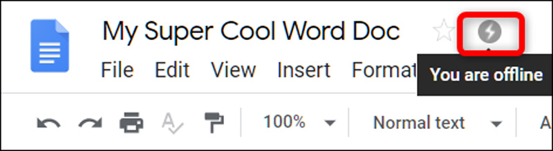 نحوهی استفاده از گوگل داکس به صورت آفلاین- گوگل داکس