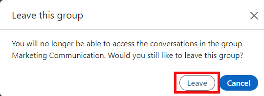 چگونگی خارجشدن از گروه در لینکدین- ساخت گروه در لینکدین
