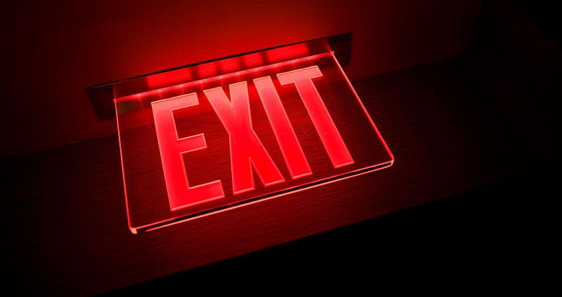 موقعیت فعلی خود را ترک کنید