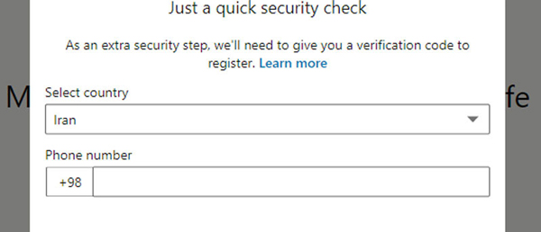 مرحله ۴ ایجاد حساب لینکدین