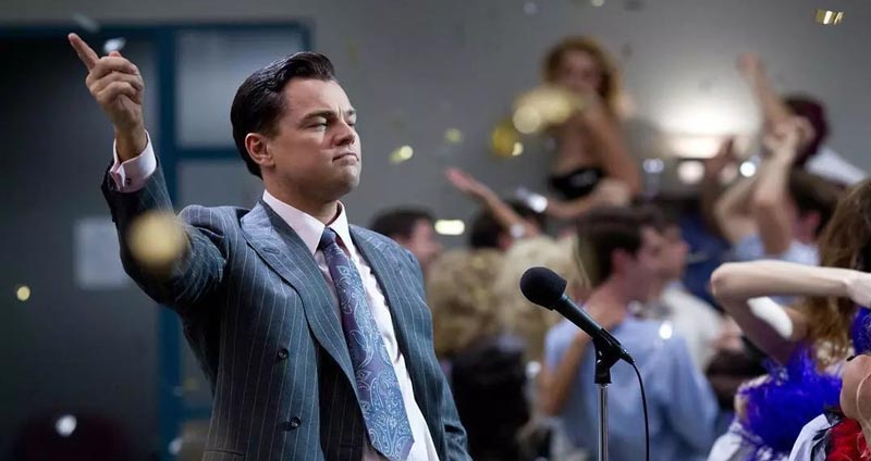 جردن بلفورت در فیلم گرگ وال استریت