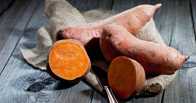 سیب زمینی شیرین برای تقویت سیستم ایمنی بدن در محیط کار