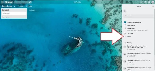 حذف کاربران از بورد ترلو