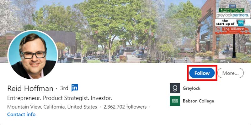 مراحل جذب فالوور در لینکدین