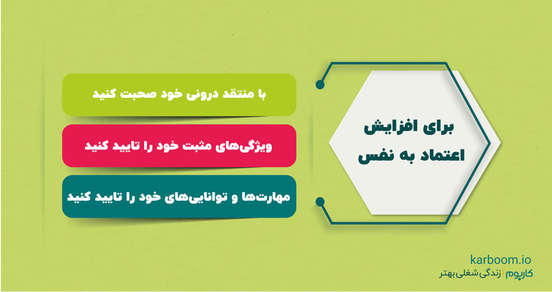 جملات تاکیدی مربوط به اعتمادبه‌نفس