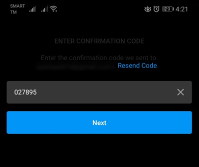 مراحل ساخت حساب کاربری دوم در اینستاگرام