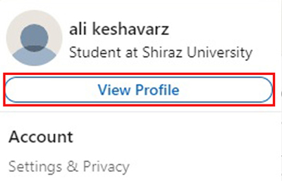 ساخت پروفایل لینکدین