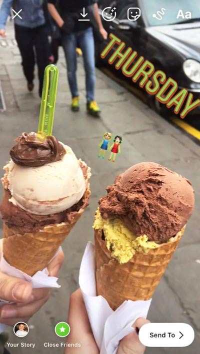 آموزش انتشار استوری اینستا برای لیست دوستان نزدیک