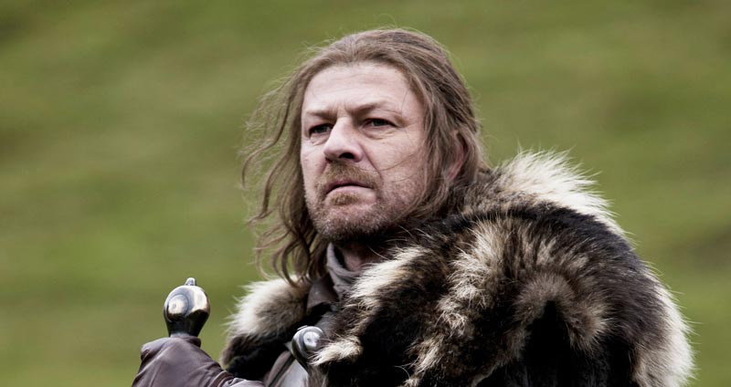 ند استارک در فیلم بازی تاجوتخت