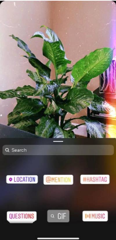 ذخیره استوری اینستا - استیکرهای مکان، هشتگ، نظرسنجی و عکس سِلفی را بهکار ببرید