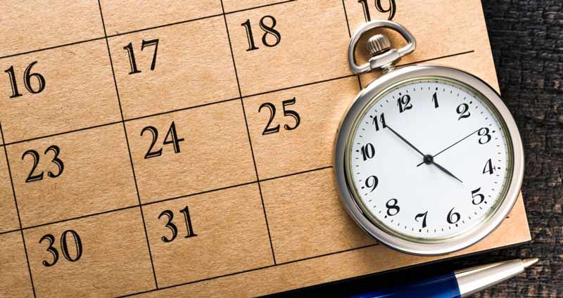 برای غلبه بر قانون پارکینسون باید جدول زمانی برای پروژه تنظیم کنید