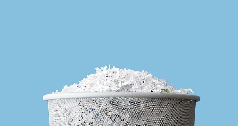 برای کاهش هزینه در سازمان مصرف کاغذ را کمتر کنید