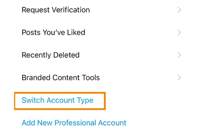 ساخت اکانت بیزینس اینستاگرام - نحوهی تغییر حساب کاربری به حساب تجاری و بالعکس