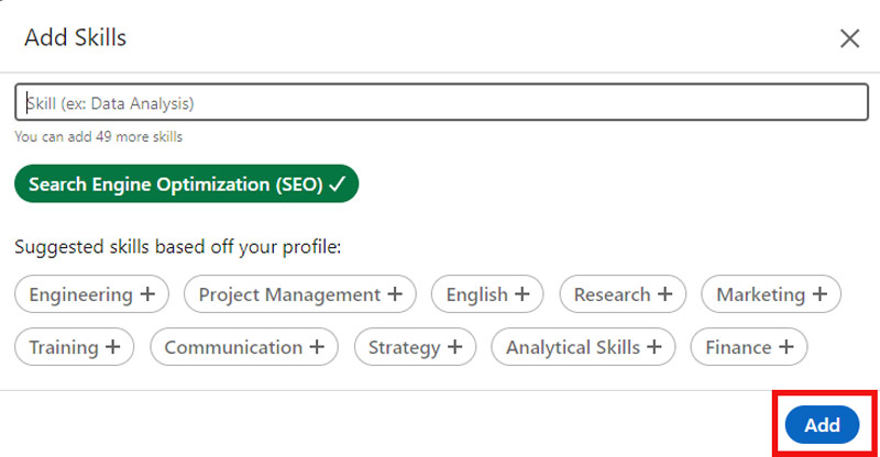 نحوهی افزودن مهارتها به نمایه لینکدین- Endorse در لینکدین