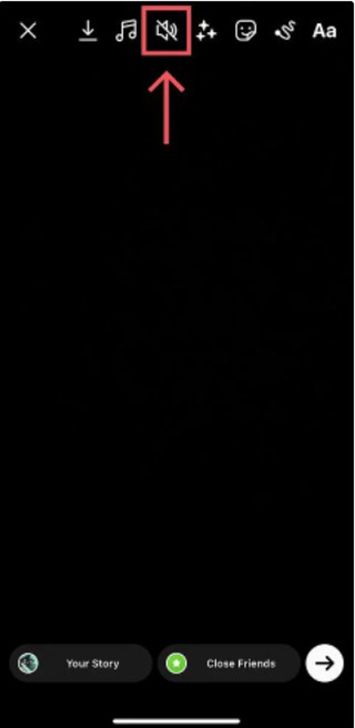 دانلود استوری اینستا - آهنگی را به استوری اضافه کنید یا صدای استوری را قطع کنید