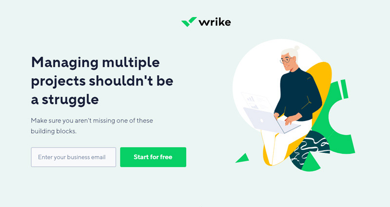 شروع کار با رایک (Wrike)