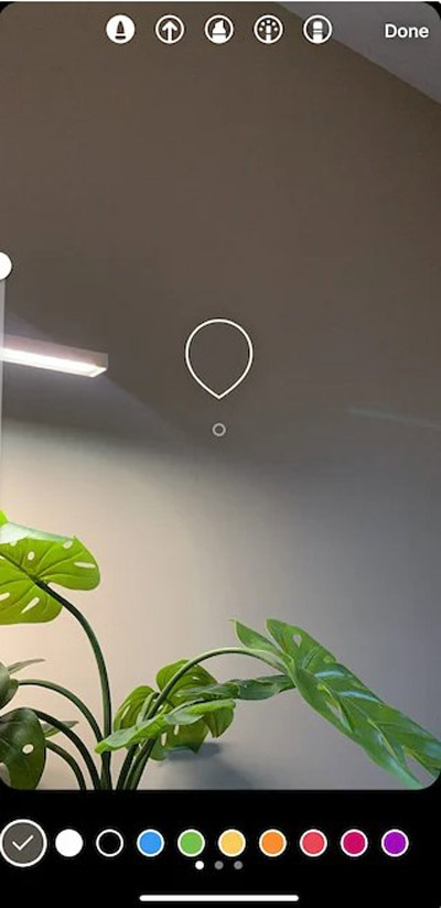 استوری اینستا - رنگها را شخصیسازی کنید
