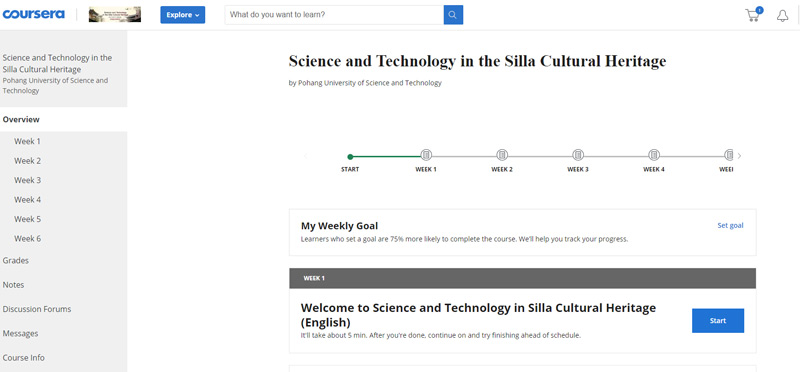 محتویات دوره به تفکیک هفته