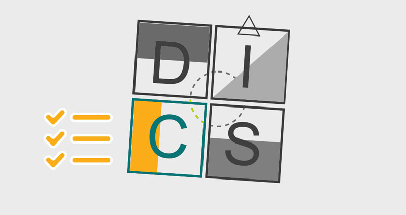 تحلیل تیپ شخصیتی C در تست شخصیت شناسی دیسک (وظیفهشناس)