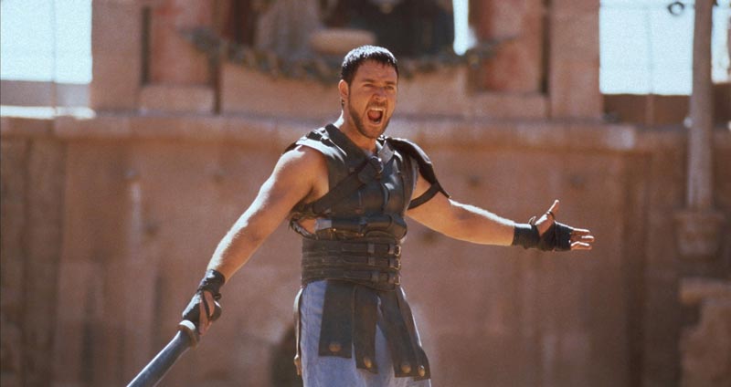 ماکسیموس دکیموس مریدیوس در فیلم گلادیاتور