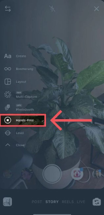 بازدید استوری اینستا - بدون نیاز به نگه داشتن گوشی در دست، ویدئوی اینستاگرامی ضبط کنید