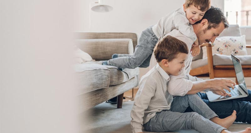 برای افزایش بهره وری در دورکاری وقفههای ایجادشده از طرف اعضای خانواده را به حداقل برسانید